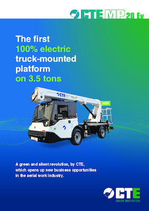 Plataformas telescópicas sobre camión CTE MP 20 Ev