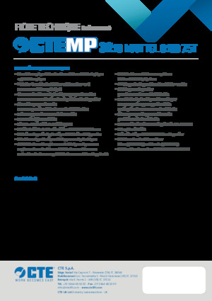 Plataformas telescópicas sobre camión CTE MP 32.19