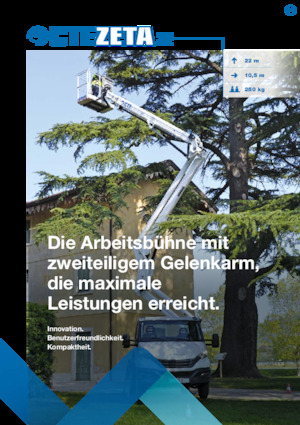 Plataformas telescópicas sobre camión CTE ZETA 22