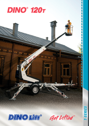 Plataformas telescópicas remolcables Dino Lift Dino 120T