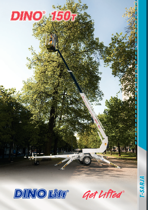 Plataformas telescópicas remolcables Dino Lift Dino 150T