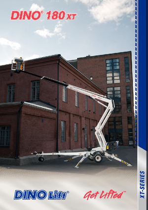 Plataformas elevadoras articuladas sobre camión Dino Lift Dino 180XT
