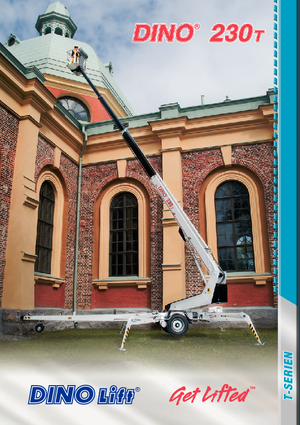 Plataformas telescópicas remolcables Dino Lift Dino 230T