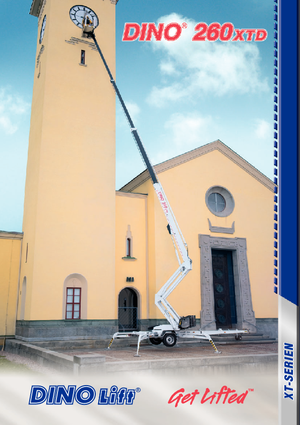 Plataformas elevadoras articuladas sobre camión Dino Lift Dino 260XTD