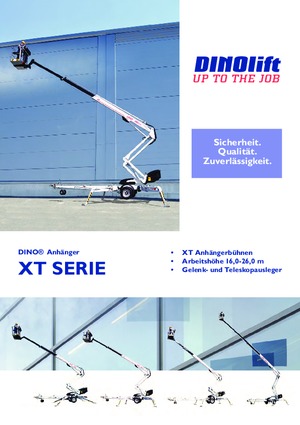 Plataformas elevadoras articuladas sobre camión Dino Lift Dino 260XTD