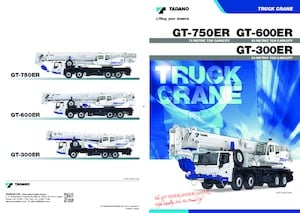 Grúas sobre camión Tadano GT-600ER