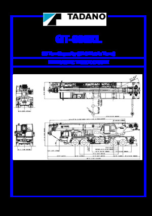 Grúas sobre camión Tadano GT-900XL