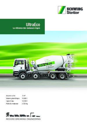 Autohormigoneras SCHWING-Stetter AM 9 C UltraEco