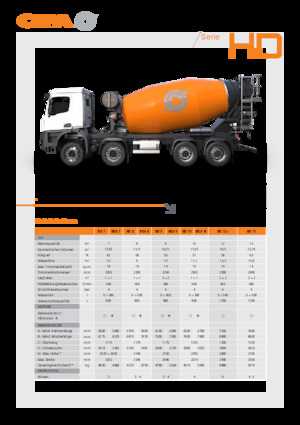 Autohormigoneras CIFA HDA 7