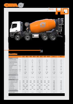 Autohormigoneras CIFA HDA 7