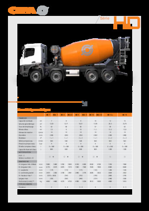 Autohormigoneras CIFA HD 15