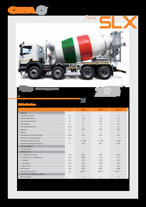 Autohormigoneras CIFA SLX 9