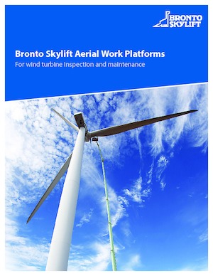 Plataformas elevadoras articuladas remolcables Bronto Skylift S 255 HLA