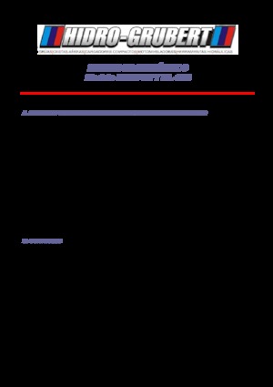 Plataformas elevadoras articuladas remolcables Hidro-Grubert BL 10C