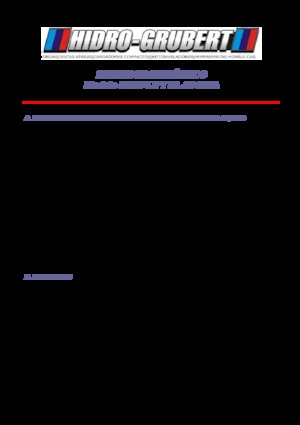 Plataformas elevadoras articuladas remolcables Hidro-Grubert BL 20CA