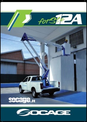 Plataformas elevadoras articuladas remolcables Socage forSte 12 A