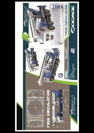 Plataformas telescópicas sobre camión Socage forSte 75 TJJ