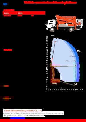 Plataformas elevadoras articuladas remolcables Sinoboom GKH22
