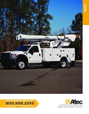 Plataformas elevadoras articuladas remolcables Altec L37M