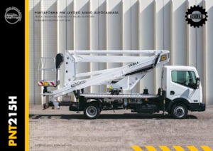 Plataformas elevadoras articuladas remolcables ISOLI PNT200HE