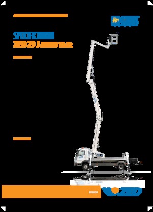 Plataformas elevadoras articuladas remolcables CTE ZED 29 J