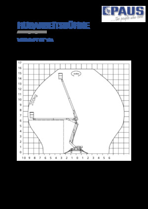 Plataformas elevadoras articuladas remolcables Paus GT 16 A