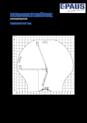 Plataformas elevadoras articuladas remolcables Paus GT 18 A