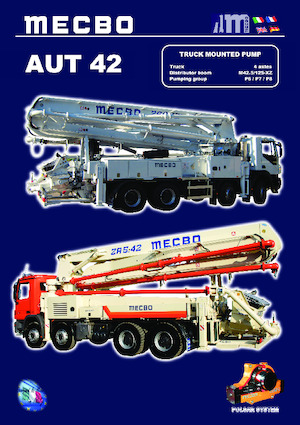 Bombas de hormigón para camión Mecbo AUT 42 P7.150