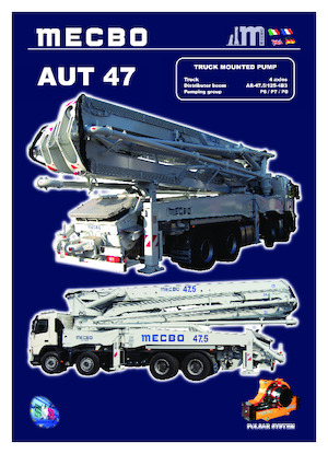 Bombas de hormigón para camión Mecbo AUT 47 P6.110