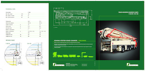 Bombas de hormigón para camión SCHWING-Stetter S 58 SX