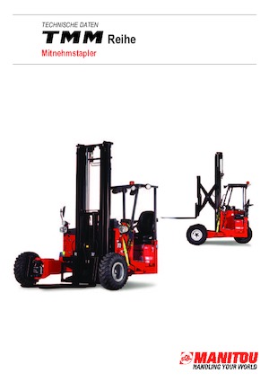Carretillas elevadoras auxiliares diesel Manitou TMM 25-4 W