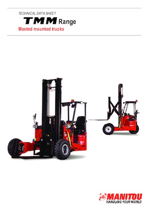Carretillas elevadoras auxiliares diesel Manitou TMM 25-4 W