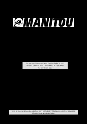 Carretillas elevadoras auxiliares diesel Manitou TMT 55