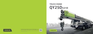 Grúas telesc. montadas sobre camión Zoomlion QY25D531R