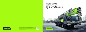 Grúas telesc. montadas sobre camión Zoomlion QY25V531.5