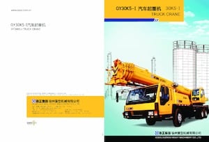 Grúas telesc. montadas sobre camión XCMG QY30K5-I