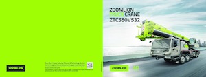 Grúas telesc. montadas sobre camión Zoomlion ZTC550V532
