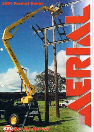 Plataformas elevadoras articuladas remolcables Aerial AL 17 T