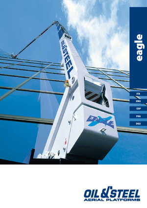 Plataformas elevadoras articuladas remolcables Oil & Steel Eagle 3526