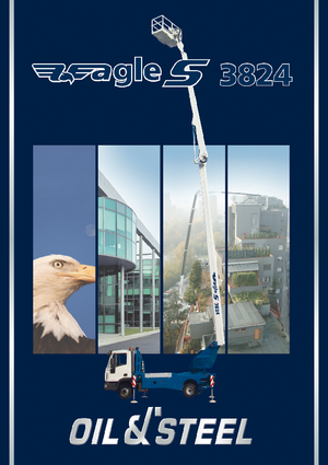Plataformas elevadoras articuladas remolcables Oil & Steel Eagle S 3824