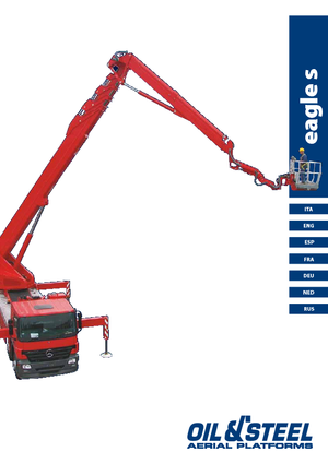 Plataformas elevadoras articuladas remolcables Oil & Steel Eagle S 5031