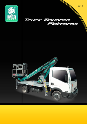 Plataformas elevadoras articuladas remolcables Imer P 23 AS 11