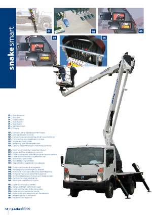 Plataformas elevadoras articuladas remolcables Oil & Steel Snake 2112 smart