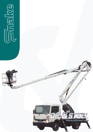 Plataformas elevadoras articuladas remolcables Oil & Steel Snake 2112 smart