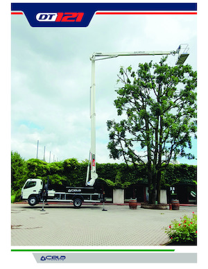 Plataformas telescópicas sobre camión CELA DT121