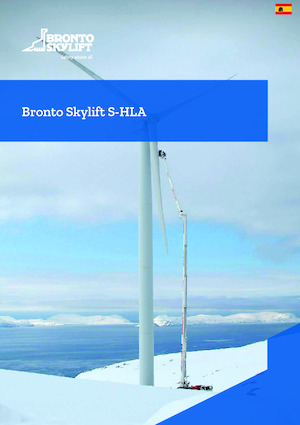 Plataformas telescópicas sobre camión Bronto Skylift S104HLA