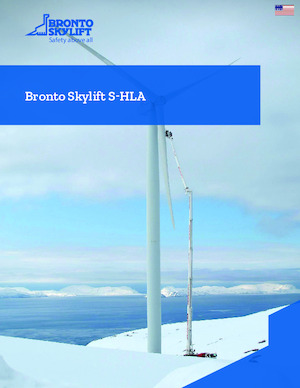 Plataformas telescópicas sobre camión Bronto Skylift S341HLA