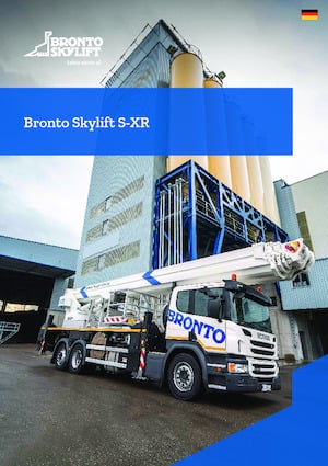 Plataformas telescópicas sobre camión Bronto Skylift S70XR