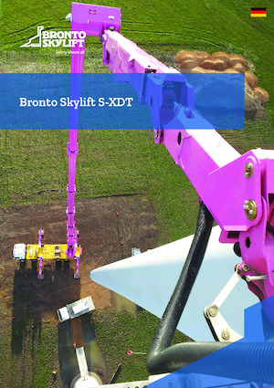 Plataformas telescópicas sobre camión Bronto Skylift S46XDT