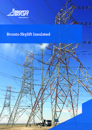 Plataformas telescópicas sobre camión Bronto Skylift SI169HDT-C  